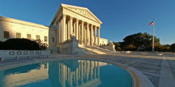 Supreme Court pool The Supreme Court building and reflecting pool