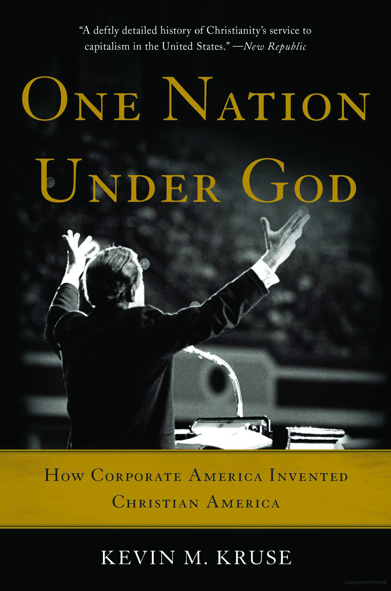 One Nation Under God Kruse book cover CMYK