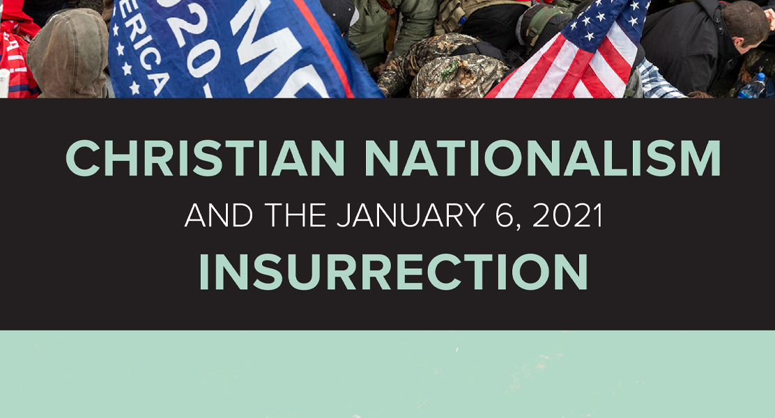 Christian nationalism and January 6 report cover cropped
