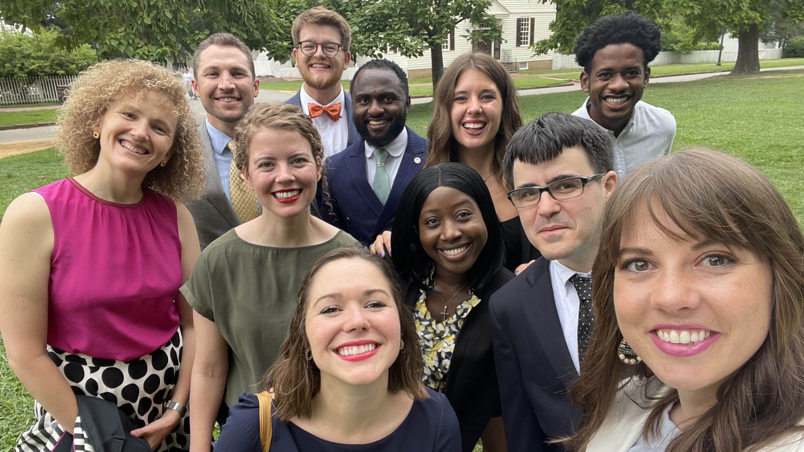 2022 BJC Fellows selfie with Jaziah