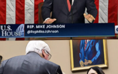 Tyler testifies before Congress on the same day of Speaker Mike Johnson’s election