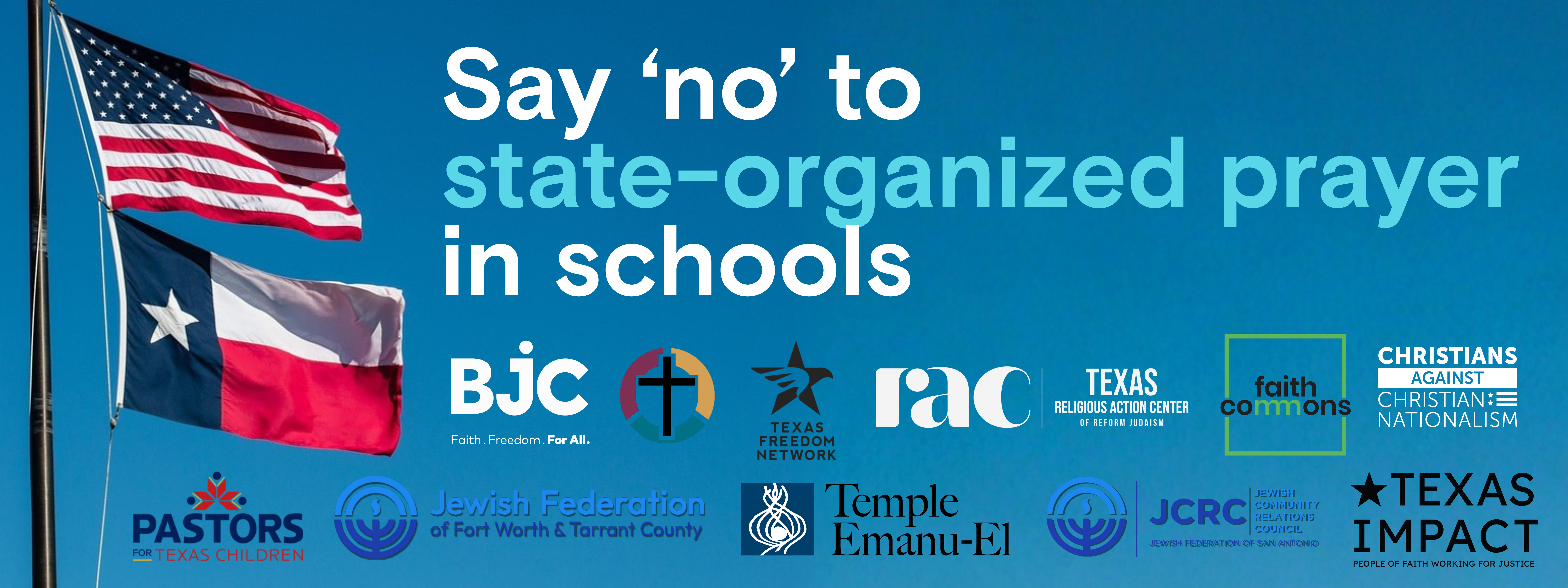 New state-organized prayer header graphic