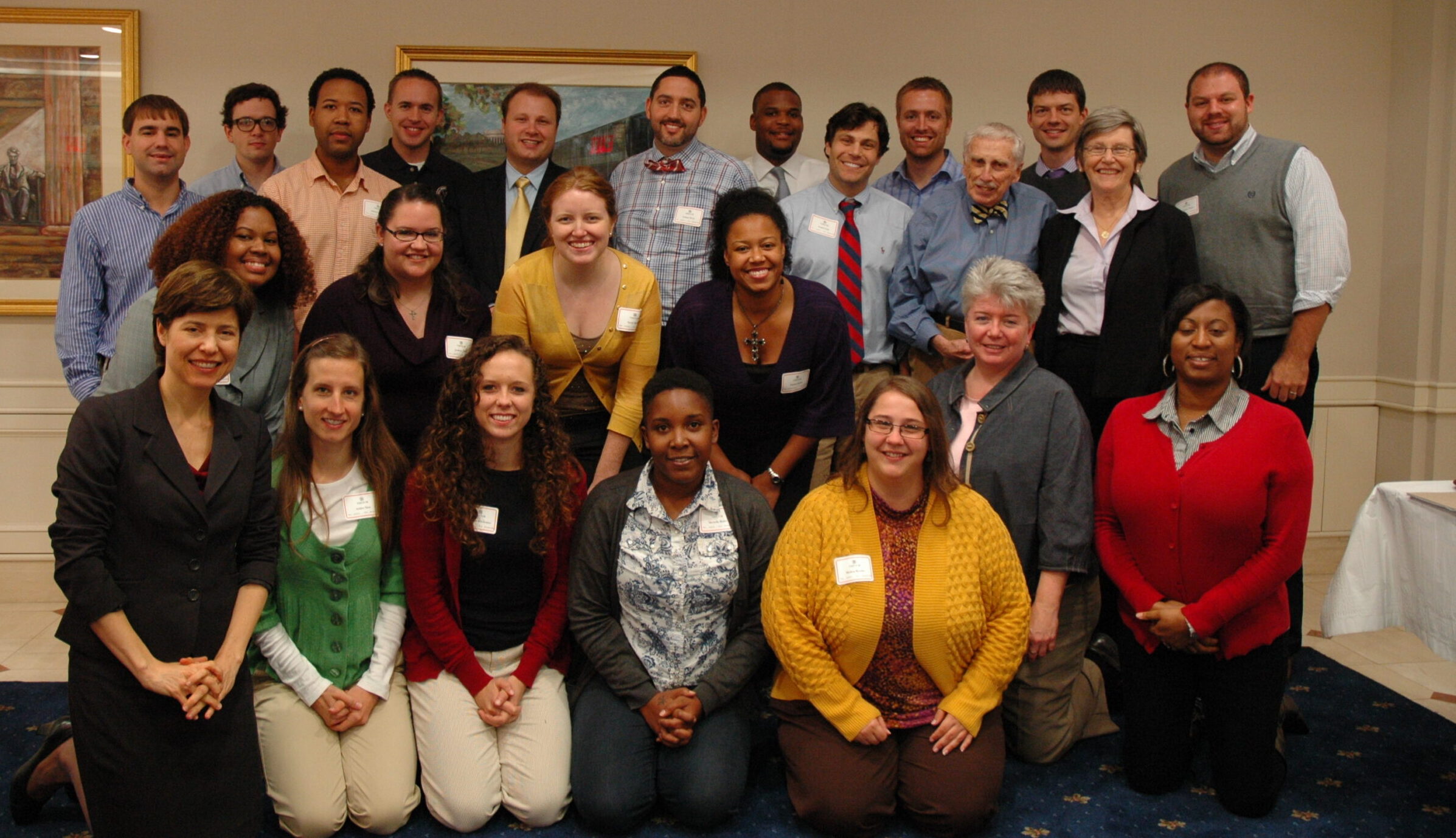 Wake Forest University Divinity School Students with Sister Simone Campbell in 2012